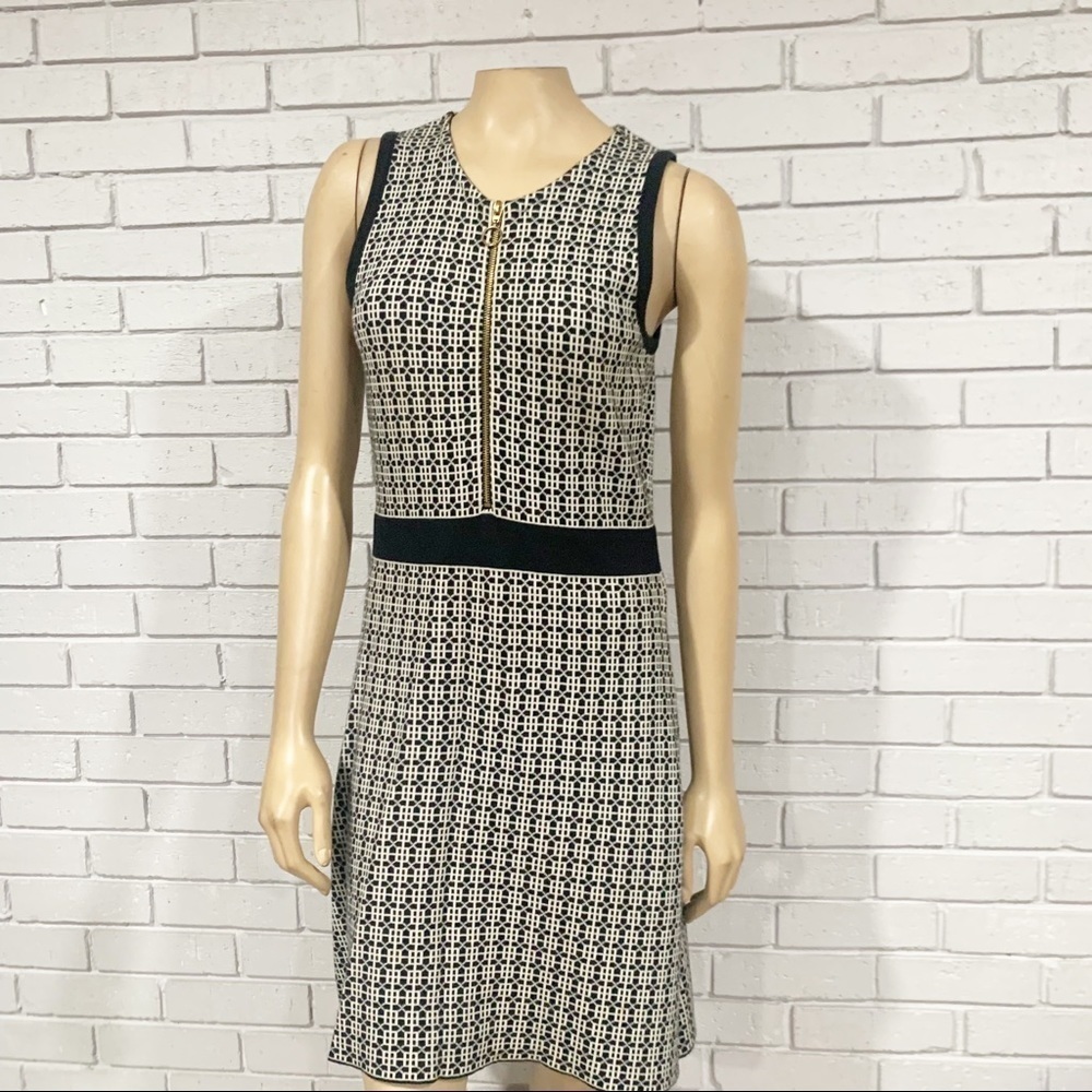 Zara Women’s‎ Checkered Zipper Front Dress
